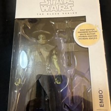 Star Wars Mandalorian & Grogu The Black Series 10 EMBO First Edition White Box
