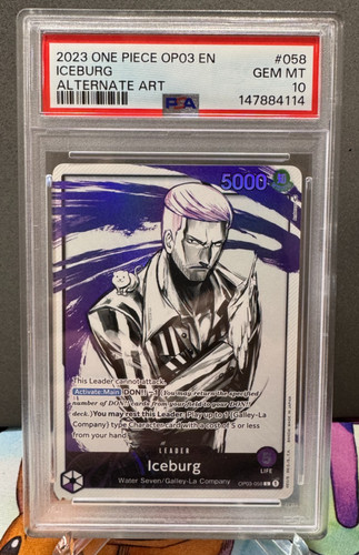 Iceburg (Alternate Art) graded PSA 10 for sale on eBay