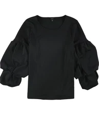 Alfani Womens Double Bubble Pullover Blouse