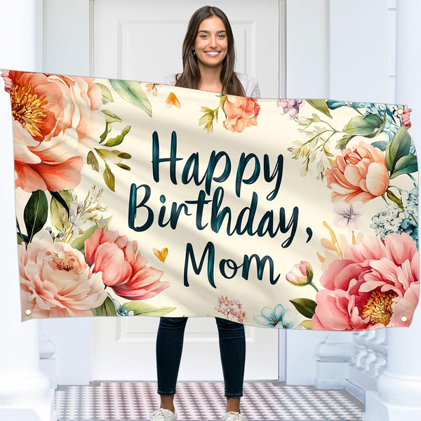 Happy Birthday Banner – Geburtstagsdekorationen – Geburtstags-Hintergrund – Bday-image