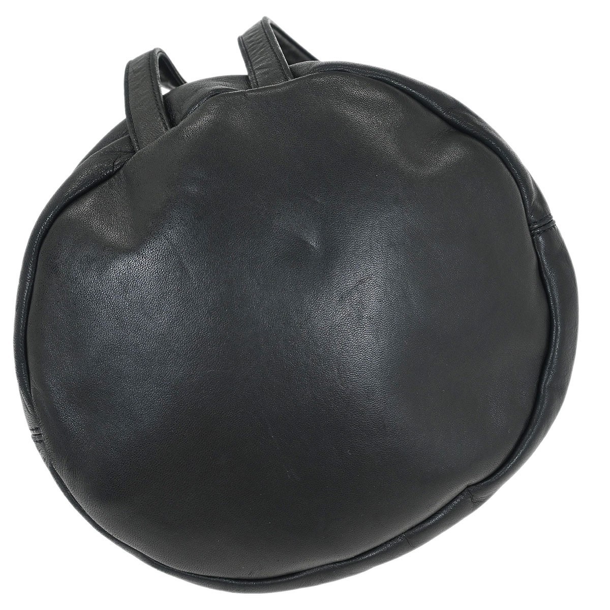 Loewe Black Lambskin Drawstring Backpack L10 1455… - image 3