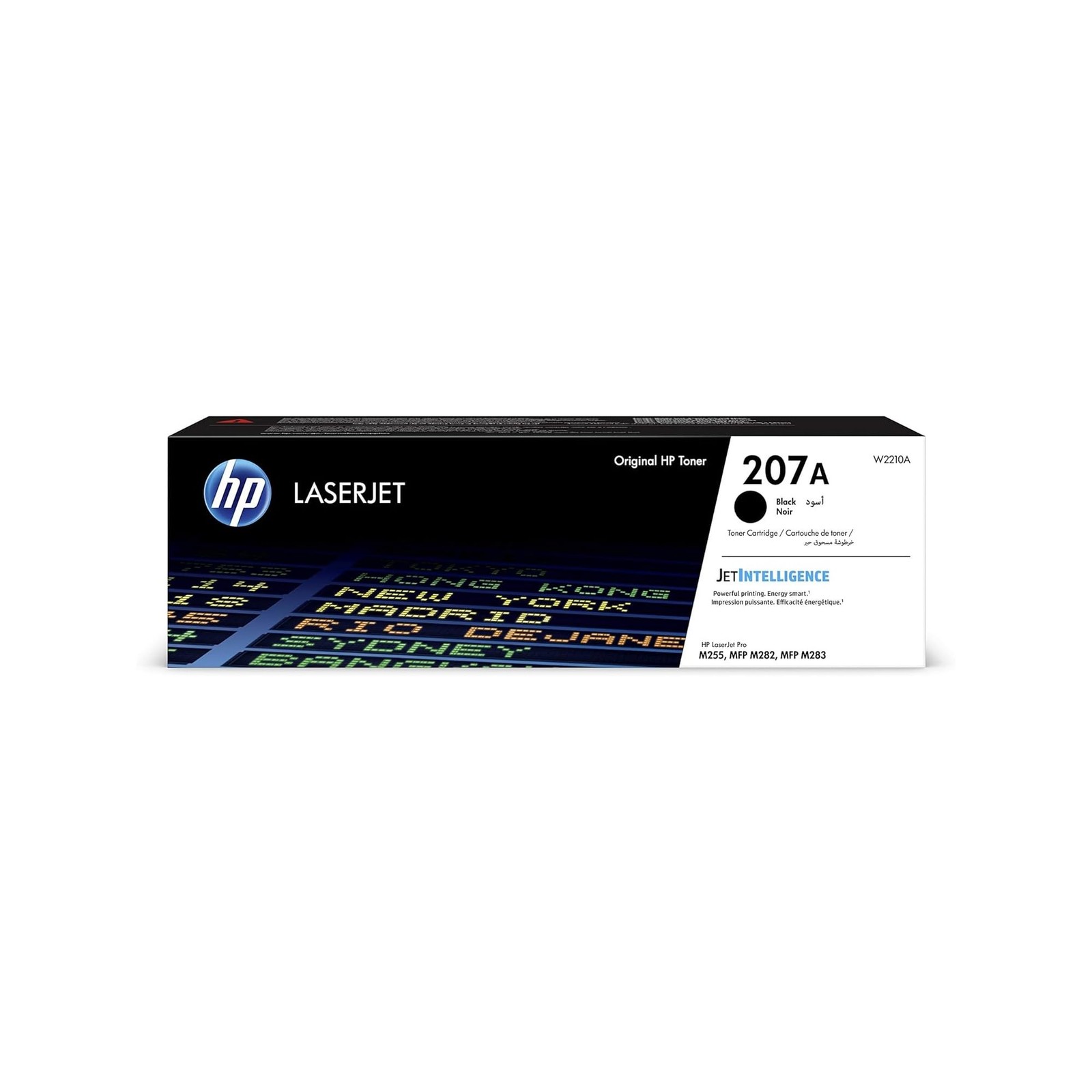 Toner noir HP 207A W2210A d'origine pour imprimante Color LaserJet