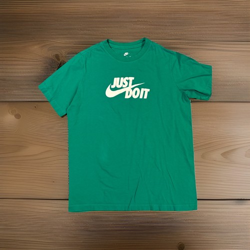 The Nike Tee T Shirt Green And White Youth Size XL - Picture 4 of 4