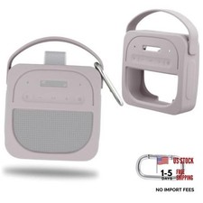 for Bose New SoundLink Micro 2nd Gen Portable Speaker Silicone Case, White Case
