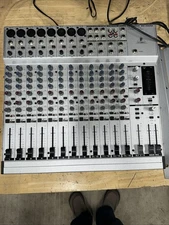 Behringer Eurorack MX2004A 20-Channel Mixing Console Professional Audio Mixer.