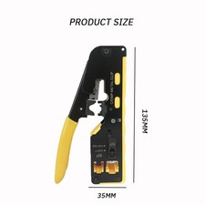 Cat7 RJ45 Crimper Pliers RJ12 Cat5 Cat6 8P8C Cable Stripper Pressing Clamp Newsz