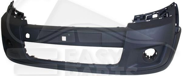 Pare-choc avant Peugeot Expert 12/06-03/16 en ABS noir haute résistance pour carrosserie
