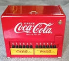Vintage 1997 COCA-COLA Musical Coin Bank Diecast Metal, Tested and Works