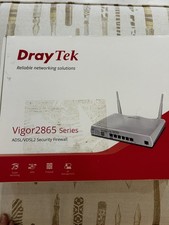 Brand New DrayTek 2865 Vigor Router  Triple WAN ADSL+/VDSL2 Broadband