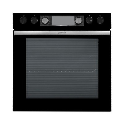 Wie Neu - Gorenje Inox Set 4 BCS6737E06X + ECD634SC Herdset