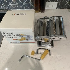 Atlas Pasta Maker No. 170 Made in Italy Imperia Tipo Lisso SP 150mm Marcato EUC