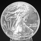 BETTER DATE 2015 AMERICAN EAGLE 1oz troy .999 fine silver
