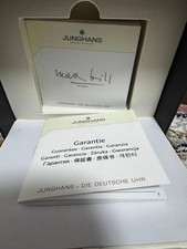 Junghans Max Bill Chronoscope 027/4601.00 Men's Automatic Watch Near Mint 7