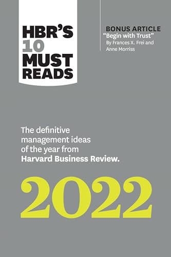 HBR's 10 Must Reads 2022: The Definitive Management... - Review, Harvard Busi...
