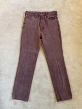Wrangler Cowboy Straight Cut Denim Jeans Made in USA Vintage 32x36 30x32 936RLT