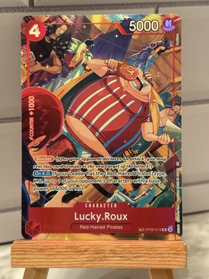 One Piece Lucky.Roux(OP09-015) OP11 TR A Fist of Divine Speed