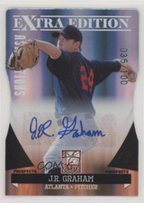 2011 Donruss Elite Extra Edition Prospects 35/100 JR Graham #70 Auto n1u