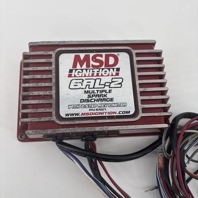 MSD Performance 6421 6AL-2 Ignition Control Built-in 2 Step Rev-Limiter