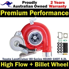 GEN1 High Flow Turbo Charger For Toyota LandCruiser 80 Series HDJ80 1HDT 4.2L
