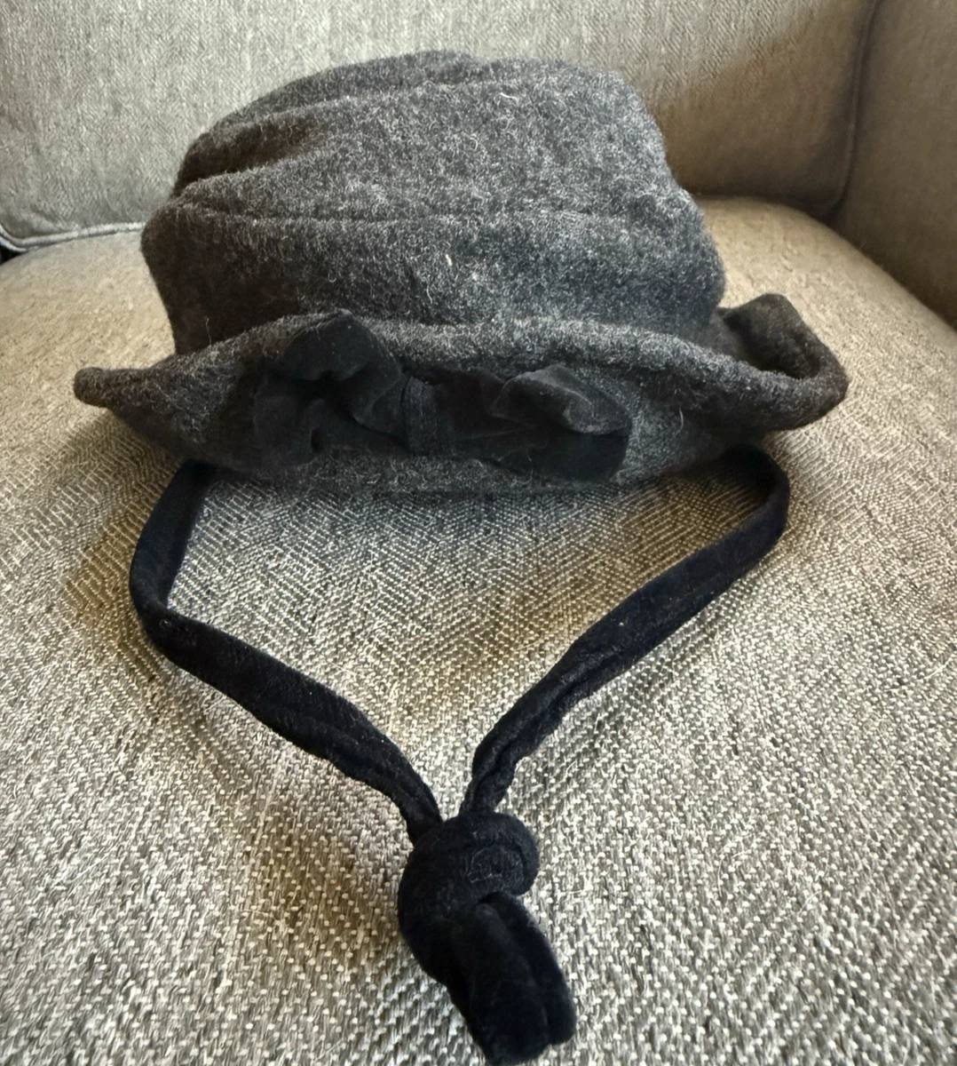 Wool Blend Black Vintage Hats for Women for sale | eBay display picture 1