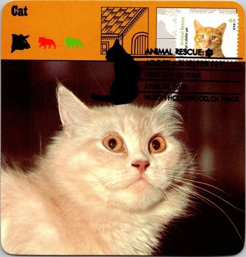 Dr Jim Stamps Maximum Card Animal Rescue Adopt A Shelter Pet 44C Fdc