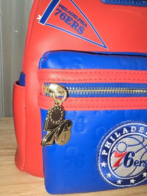 NBA Philadelphia 76ers Patch Icons Mini Backpack Loungefly 