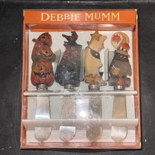 New Debbie Mumm Halloween Spreaders 4 Fall Ha...