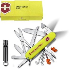 VICTORINOX Utensili di Emergenza/Strumenti di Soccorso Coltello Multifunzione Fosforescente F/S