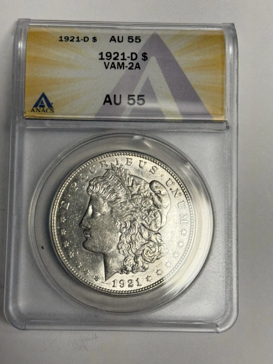 AU 55 Graded 1921 Year Morgan US Dollars (1878-1921) for sale | eBay