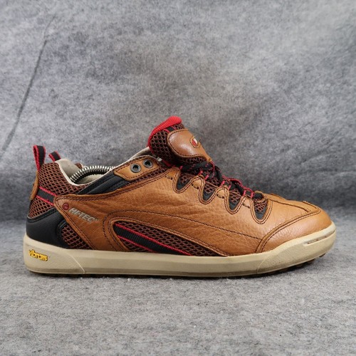 Hi Tec Schuhe Herren 9,5 Sneaker Sierra Leder Aktiv Outdoor Vibram Sport Freizeit - Bild 15 von 15