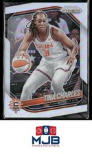 2025 Panini Prizm WNBA Tina Charles Silver Prizms #3 Connecticut Sun