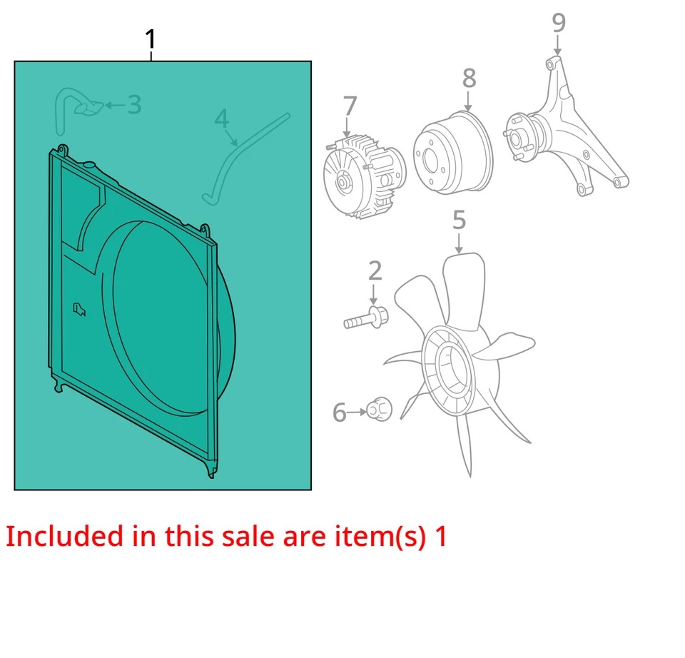 Toyota Tundra 2014 botella de desbordamiento de refrigerante fabricante de equipos originales 157 k millas - LKQ412918715 Foto 4 de 4