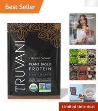 Organic Chocolate Pea Protein Powder  20g Plant-Based  Gluten  Dairy Free