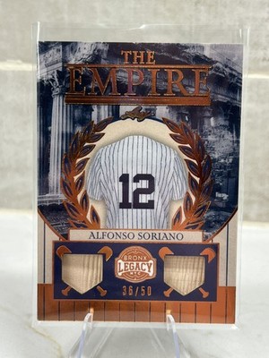 Leaf 2025 A Bronx Legacy The Empire Alfonso Soriano TE-3 Bronze /50 MEM