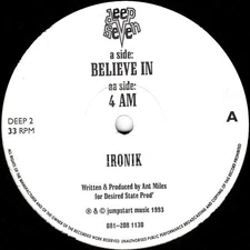 Ironik - Believe In, 12", (Vinyl)