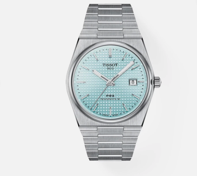 #ad New TISSOT PRX Powermatic 80 40MM Ice Blue Dial Men#x27;s Watch T137.407.11.351.00 $149.04