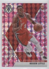 2019-20 Panini Mosaic Rookies Pink Camo Prizm Nassir Little #247 0kv2