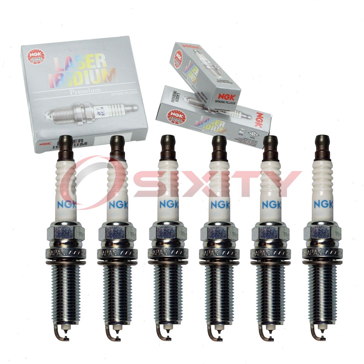 6 pc NGK 96964 DILKAR7H11GS Laser Iridium Spark Plugs for IXEH22TT tc