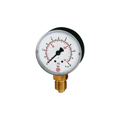 Standardmano, Kunststoff, G 1/8 unten, 0 - 4,0 bar/58 psi, Ø 40