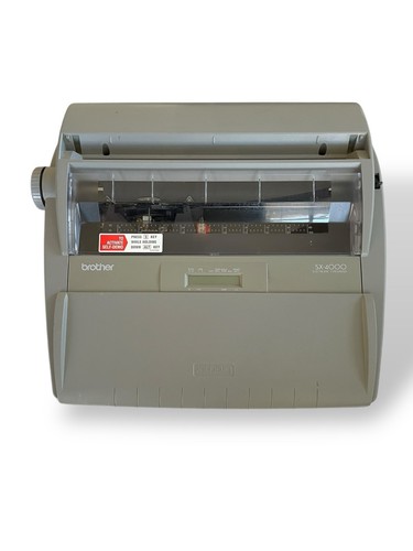 Brother SX-4000 LCD Display Electronic Typewriter Tested and Working -See Video - Picture 6 of 12