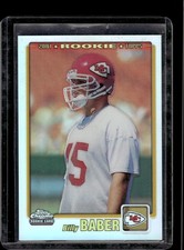 2001 Topps Chrome #297 Billy Baber Refractors #/999
