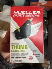 New Mueller Reversible Thumb Stabilizer - 62712 Black, One Size Fits Most