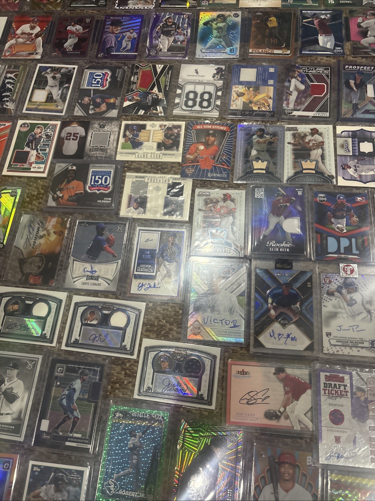 Lot Of 143 Baseball Card ONLY Numbered Patches And AUTOS 2008-2010 And 2017-2026 view 6