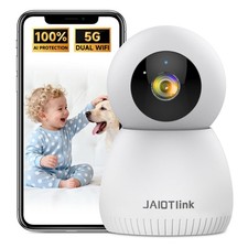 JAIOTlink 2K Baby Monitor with Phone App, 360  Pan-Tilt Indoor Camera,
