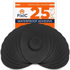 Freestyle Adhesive Patches 25 PCS Good for Libre 1, 2, 3 Plus G7 Stelo
