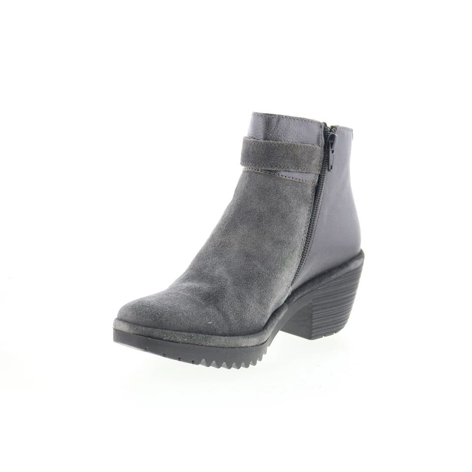 Fly London Wisp bottillon pour femmes en suede gris 36 - Photo 4/4