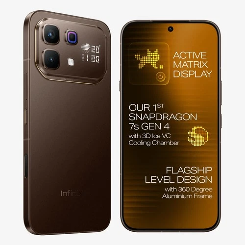 Infinix NOTE 60 Pro  Brown, 256GB 8 GB RAM Snapdragon 7s NFC Global Version.