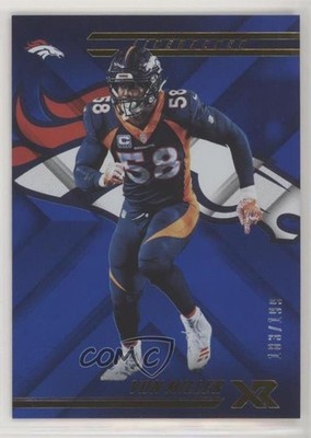 2018 Panini XR Blue 183/199 Von Miller #40 0w8