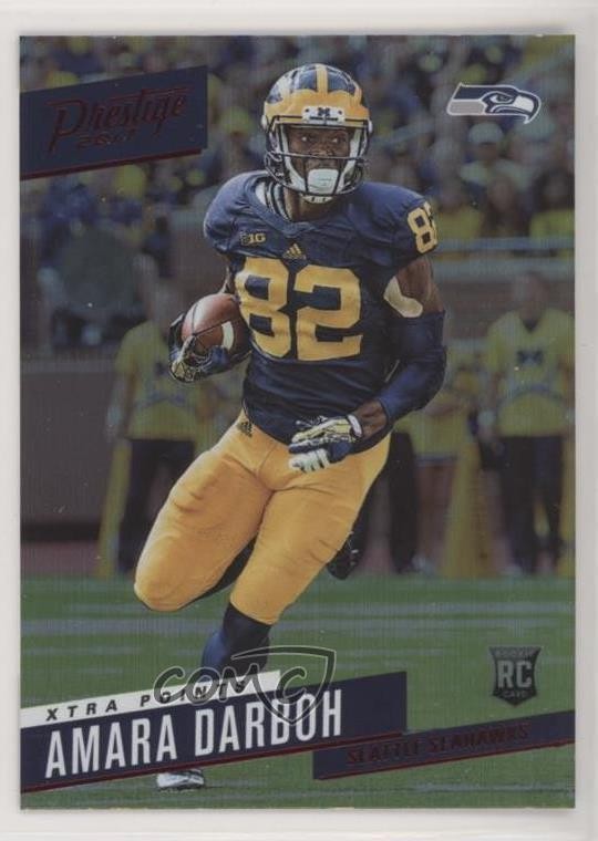2017 Panini Prestige Rookie Xtra Points Red Amara Darboh #281 Rookie RC 0cd6