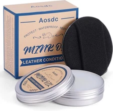 Mink Oil Leather Conditioner Cleaner for Leather Boots, Mink Oil Kit 3.52 Oz wit